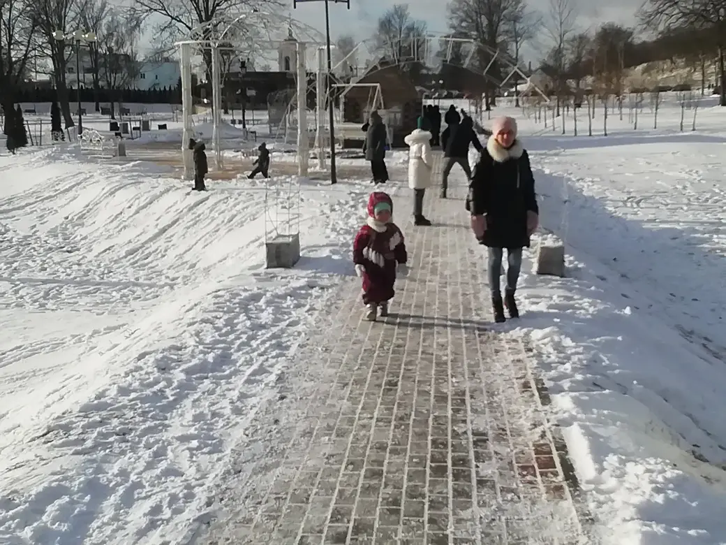 Общегородской праздник «Волшебство в новогоднем парке», Могилев. 25.12.2021