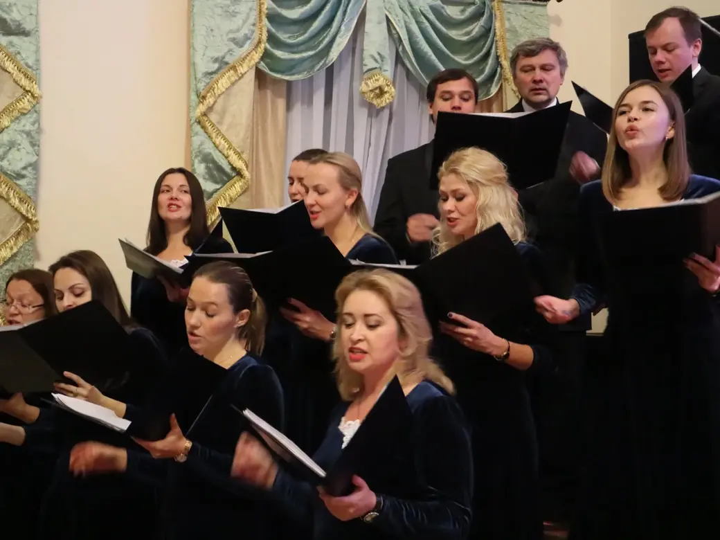 Хор Могилевской городской капеллы под руководством Сергея Лищенко