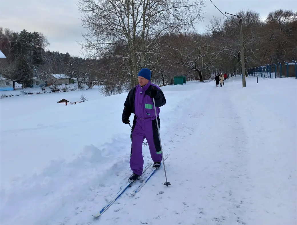 3.01.2022 г. Ход пусть и не коньковый, но выбор вида отдыха верный