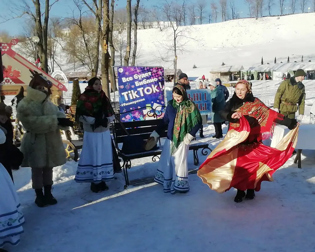Могилев празднует Рождество. 07.01.2022. Подниколье