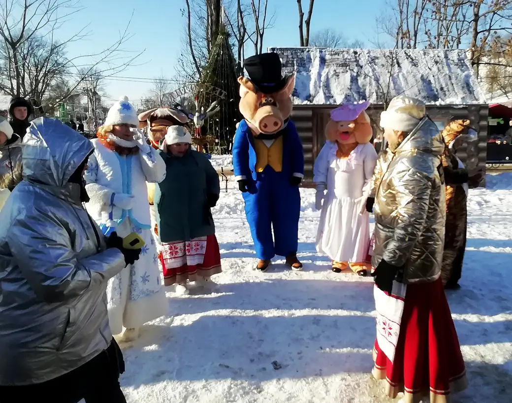Могилев празднует Рождество. 07.01.2022. Подниколье