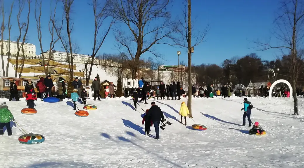 Могилев празднует Рождество. 07.01.2022. Подниколье