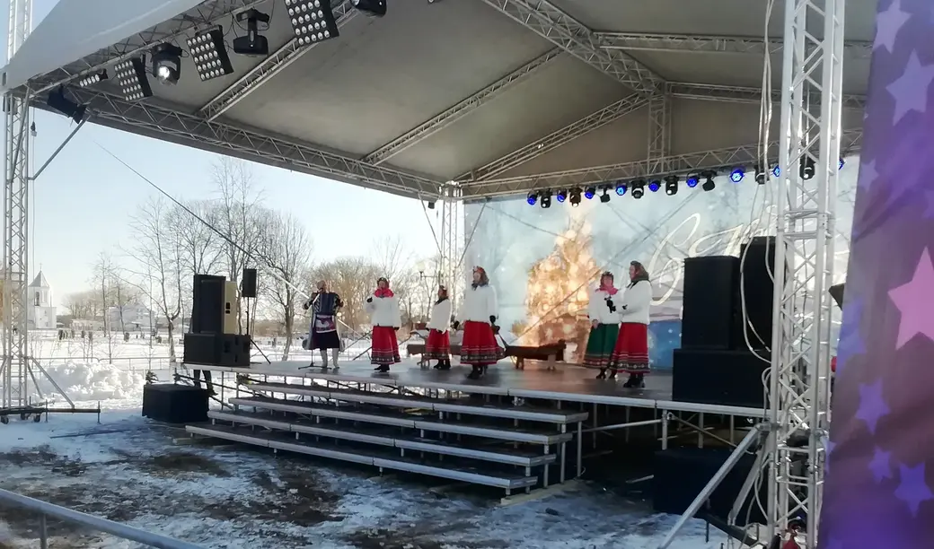 Могилев празднует Рождество. 07.01.2022. Подниколье