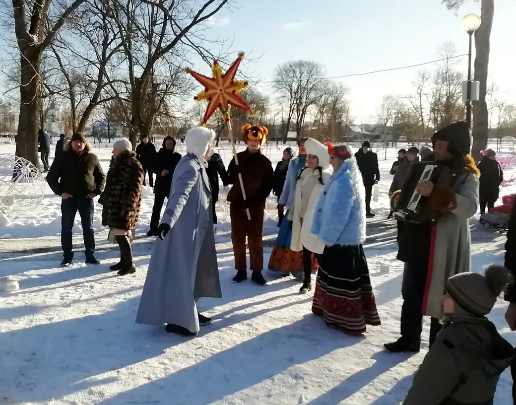 Могилев празднует Рождество. 07.01.2022. Подниколье