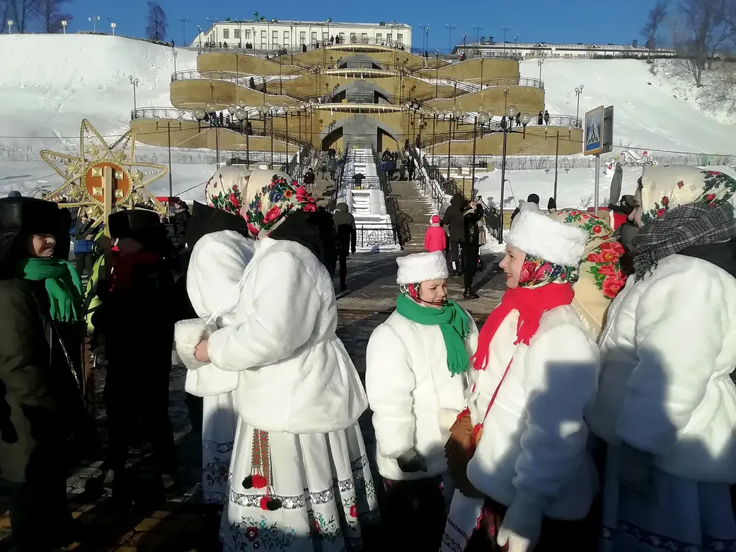 Могилев празднует Рождество. 07.01.2022. Подниколье