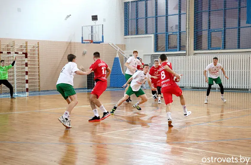 Рождественский турнир по гандболу в Островце. 4 - 6 января 2022 г. Фото Марины Мацкевич