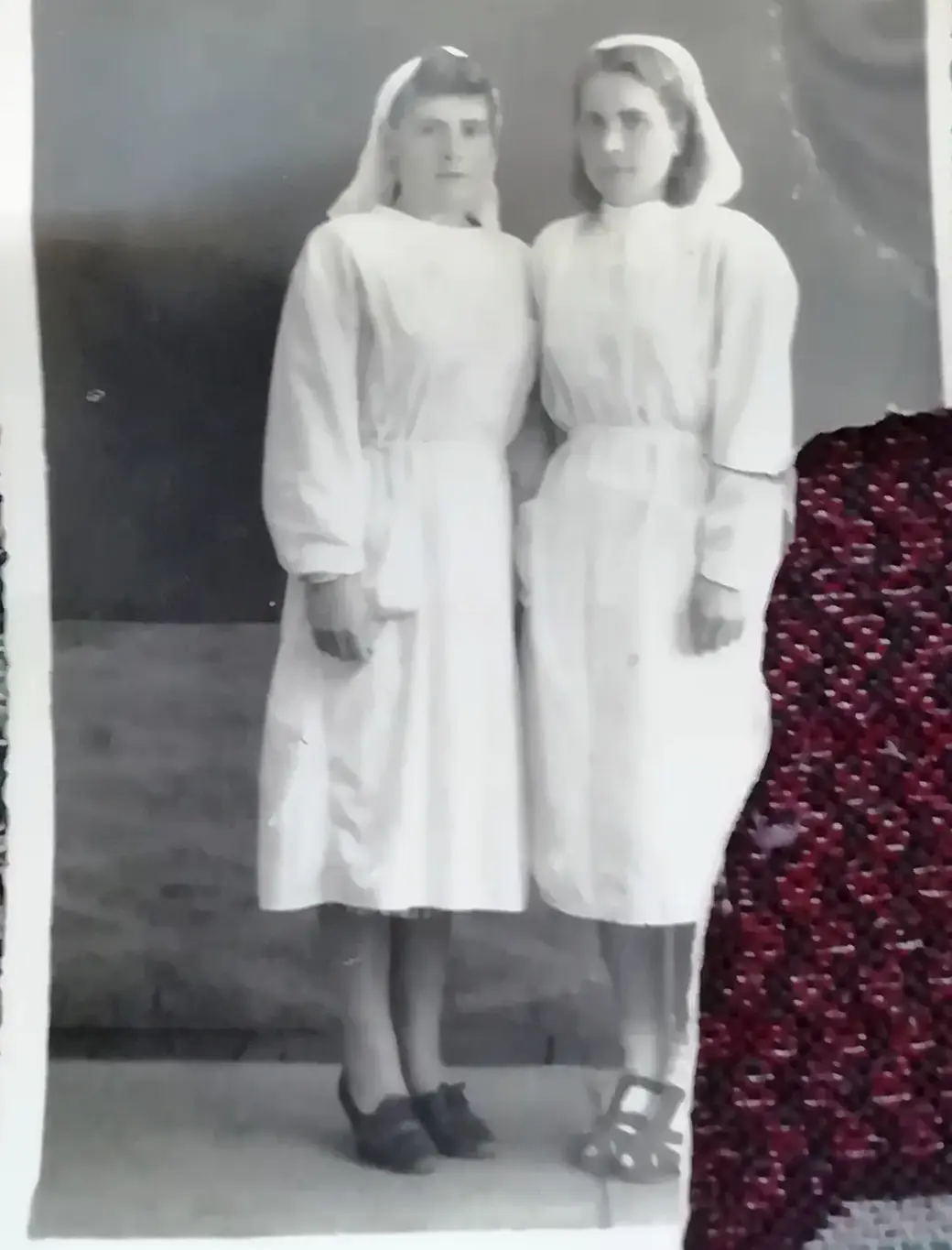 Бронислава Петровна в Могилевском госпитале. 1941 год. Могилев