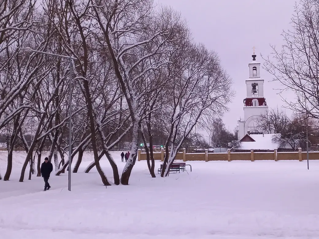 10.01.2022 года, Могилев, микрорайон Казимировка. Спаси и сохрани