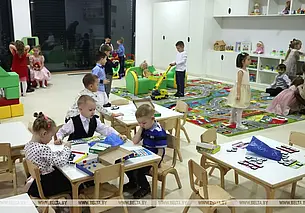 В Могилеве открыли новый детский сад-трансформер. Фотофакт