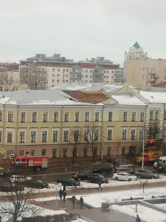 14.01.2022г. Могилев. СШ № 1. Фото: Могилев live, автор Татьяна Плат