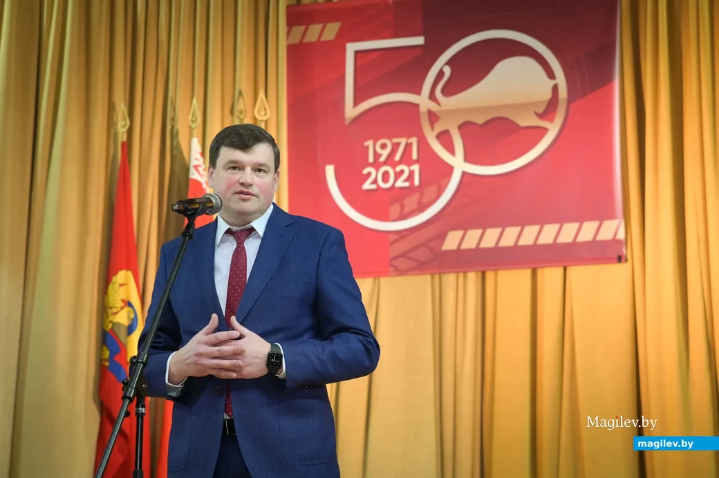 14.01.2022. Бобруйск. Торжественный вечер в честь 50-летия выпуска первой шины на ОАО "Белшина".
