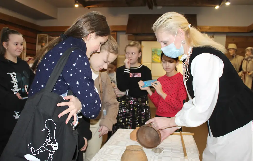 15.01.2022 год. Этнографический музей. Празднование Колядок.