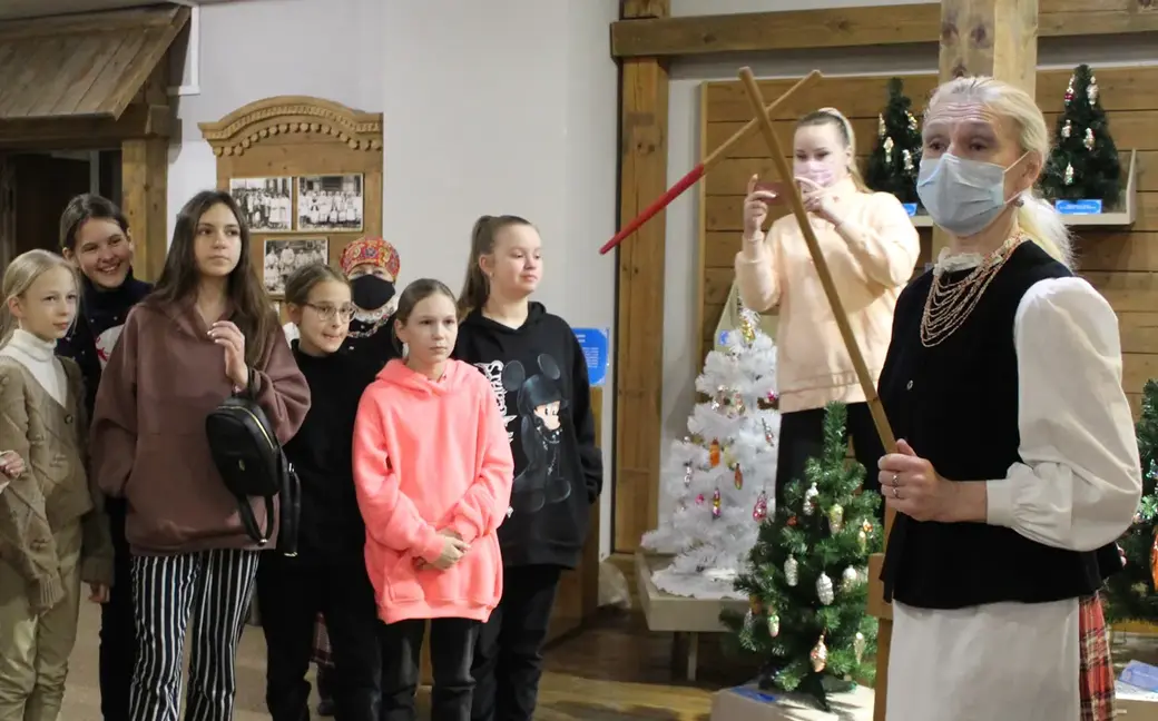 15.01.2022 год. Этнографический музей. Празднование Колядок.