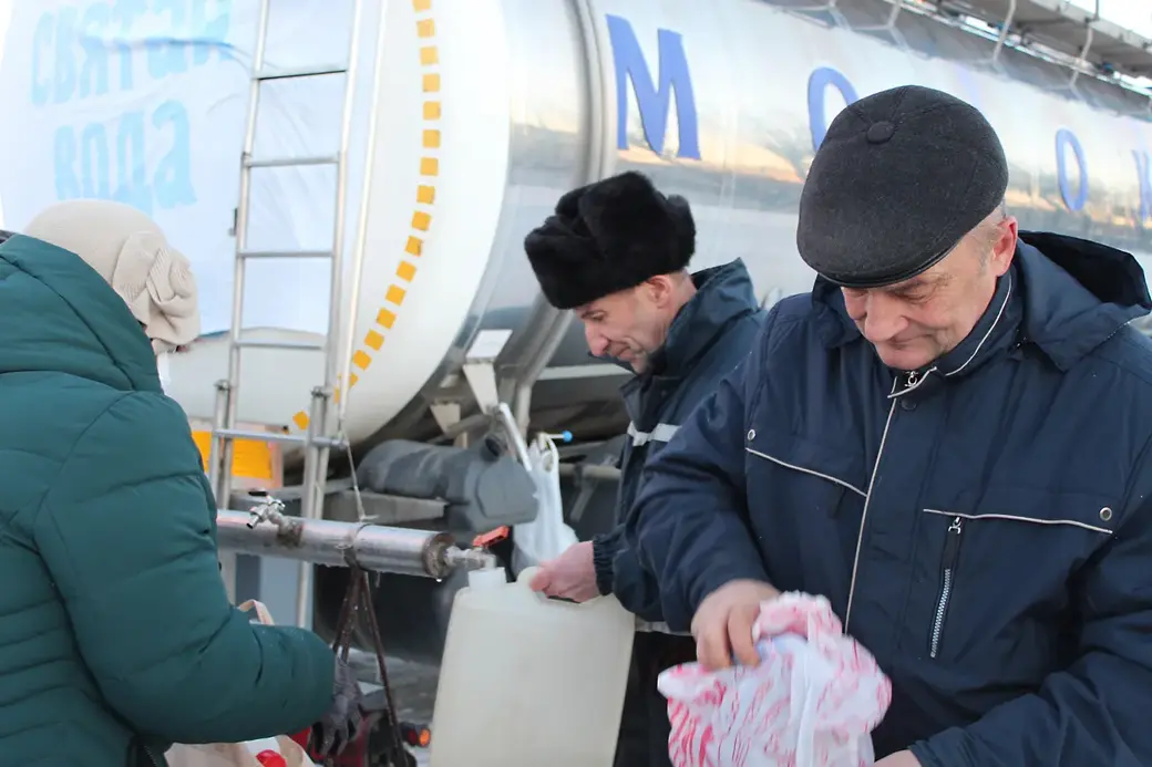 18.01.2022 год. Праздник Крещения в Могилеве.