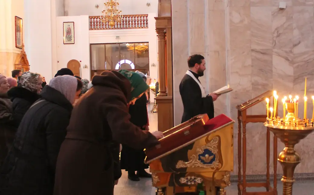 18.01.2022 год. Праздник Крещения в Могилеве.