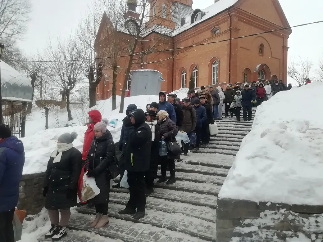 Праздник Крещения Господня в Могилеве. 19.01.2022