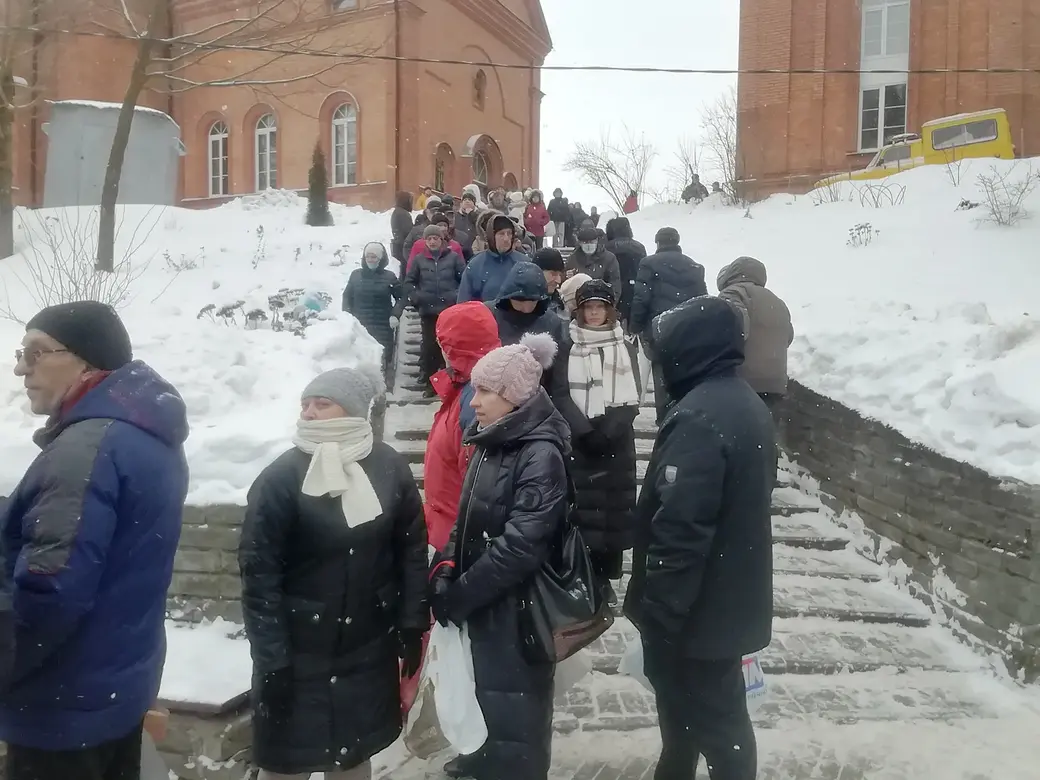 Праздник Крещения Господня в Могилеве. 19.01.2022