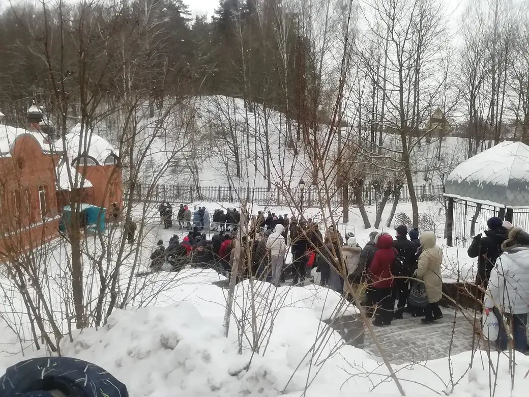 Праздник Крещения Господня в Могилеве. 19.01.2022