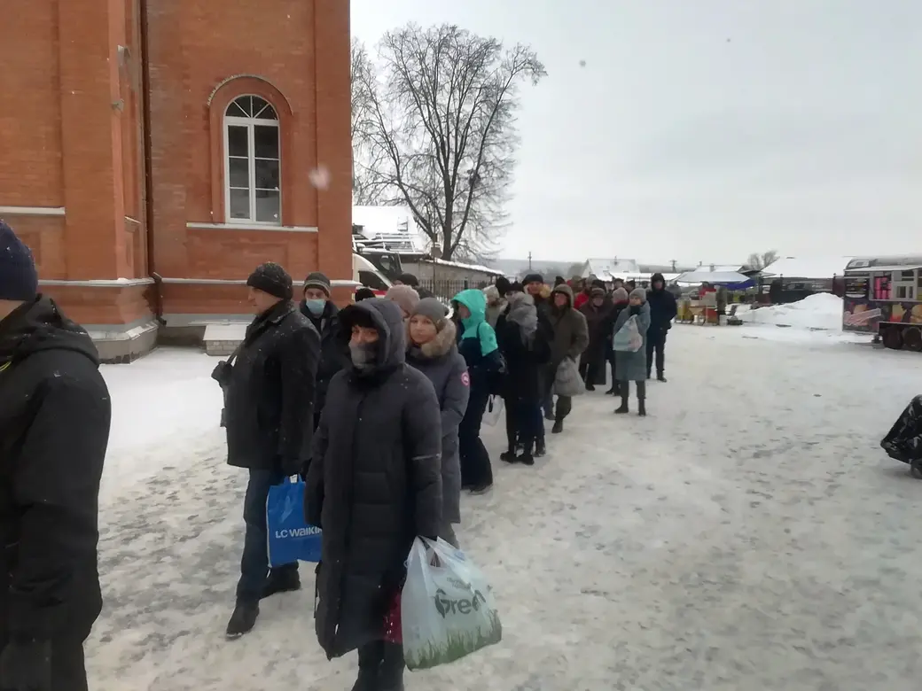 Праздник Крещения Господня в Могилеве. 19.01.2022