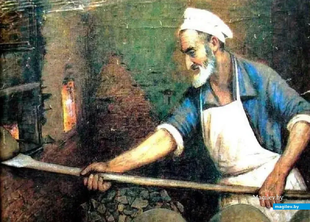 Юдель Пэн, картина «Еврей-пекарь», 1921 год.