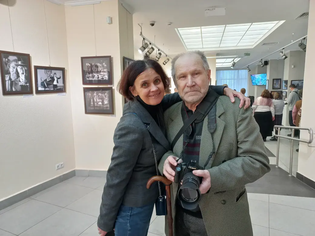 19. 01.2022 г. Открытие юбилейной фотовыставки «Между прошлым и будущим» народного фотоклуба «Радуга».