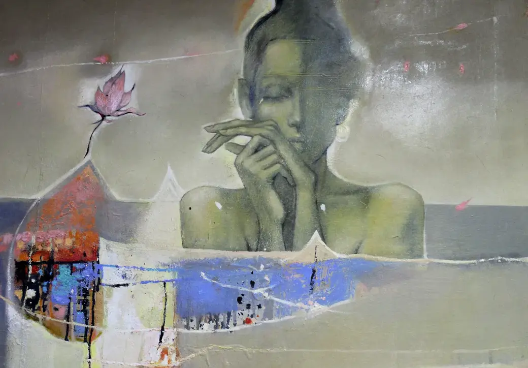 20.01.2022 год. Выставочная работа Оксаны Евдокименко.