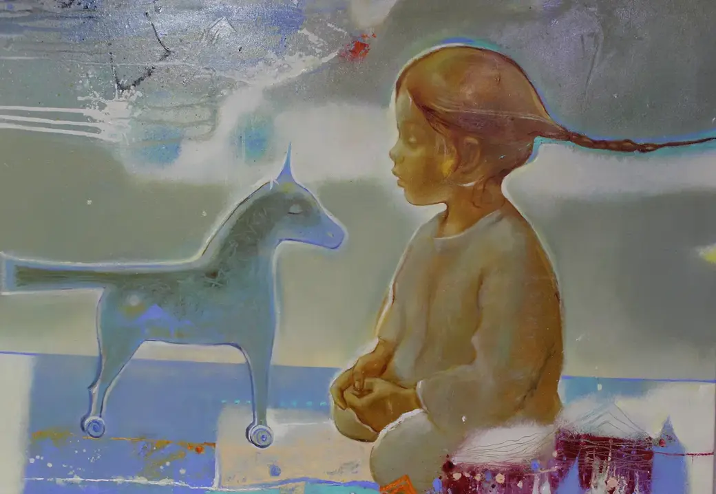 20.01.2022 год. Выставочная работа Оксаны Евдокименко.