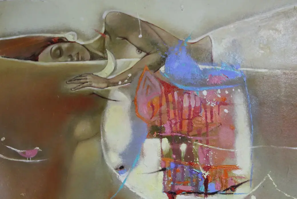 20.01.2022 год. Выставочная работа Оксаны Евдокименко.