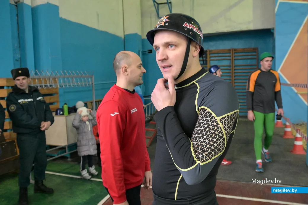 21.01.2022. Бобруйск. Соревнования по пожарному спорту в рамках ежегодного открытого турнира по
