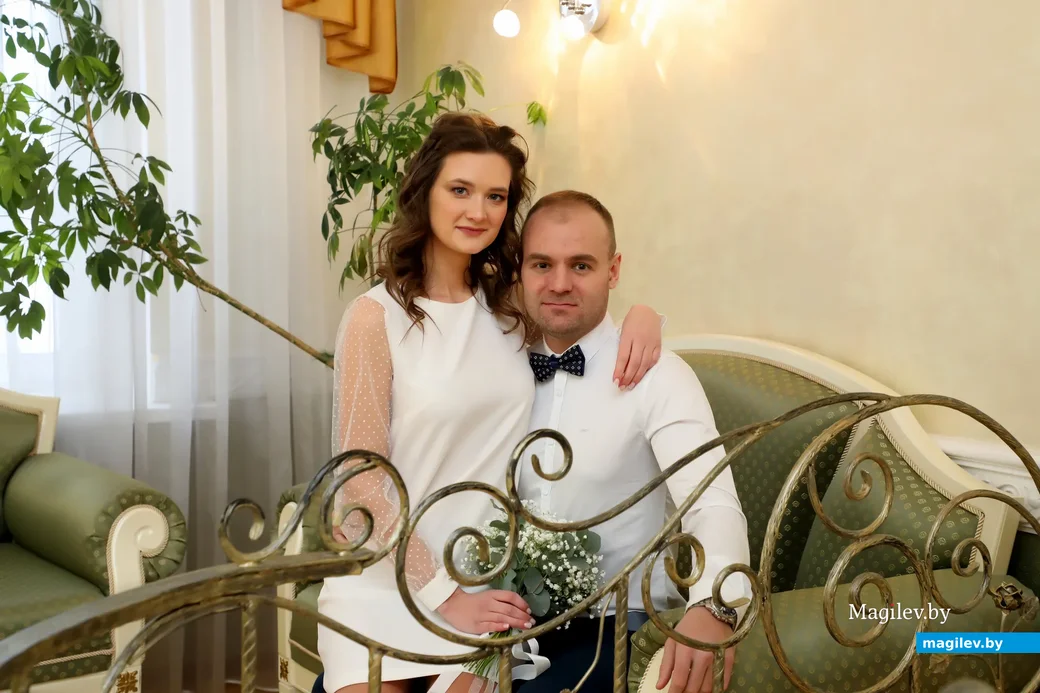 22.01.2022, Бобруйск. Юлия Фицук и Денис Леонтьев