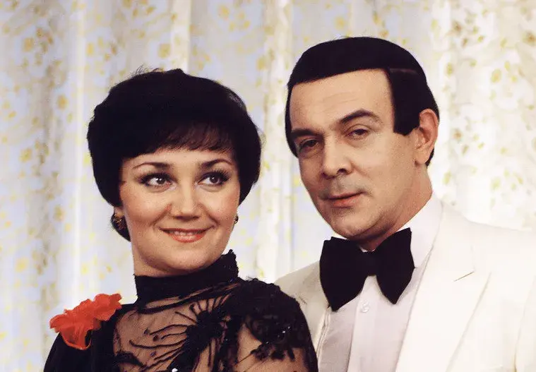 Муслим Магомаев со своей супругой Тамарой Синявской