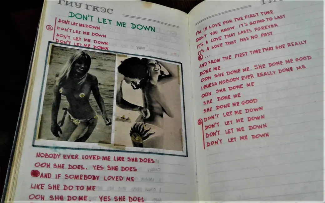 Рукотворный каталог магнитозаписей. 1970-е годы. Из архива Владимира Кутузова