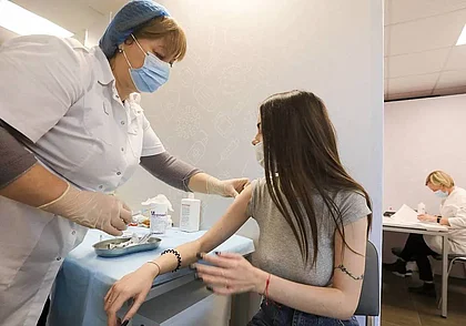В Могилевской области 4,3 тысячи детей получили прививку против COVID-19