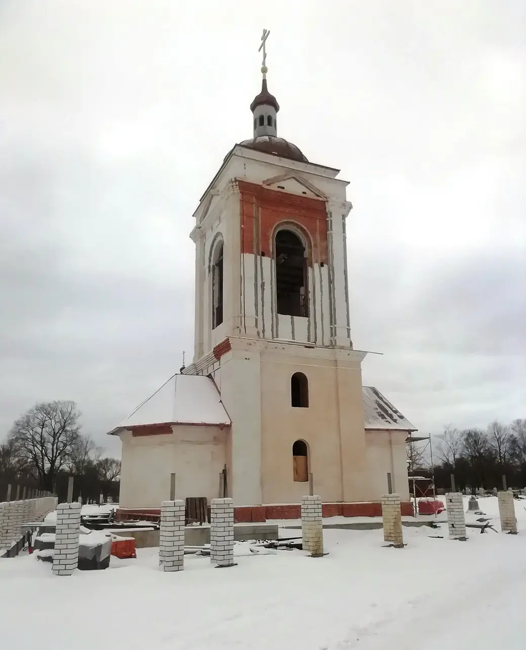 Званіца Свята-Пакроўскай царквы. 27.01.2022
