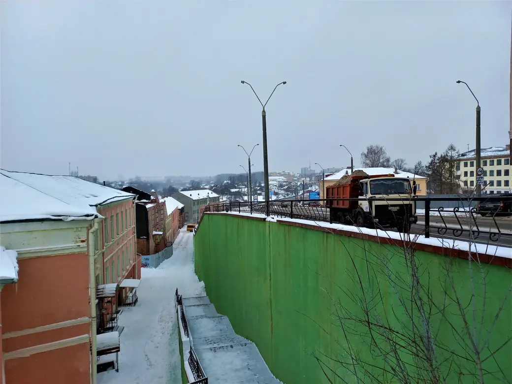 27 января в Могилеве. Фоторепортаж с некогда самой крутой улицы города —  Лазаренко | magilev.by