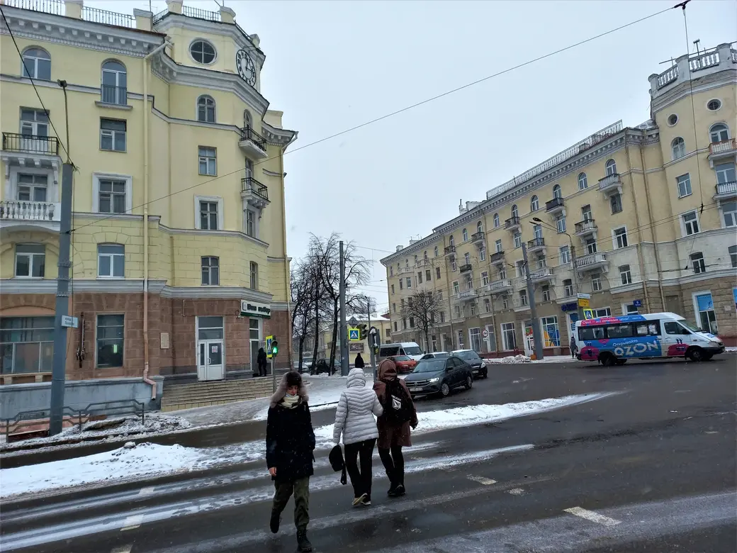 27 января в Могилеве. Фоторепортаж с некогда самой крутой улицы города —  Лазаренко | magilev.by