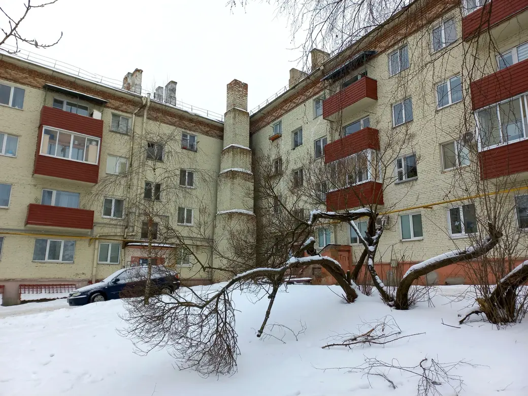 27.01.2022 г., ул. Лазаренко. Симметрия и не только