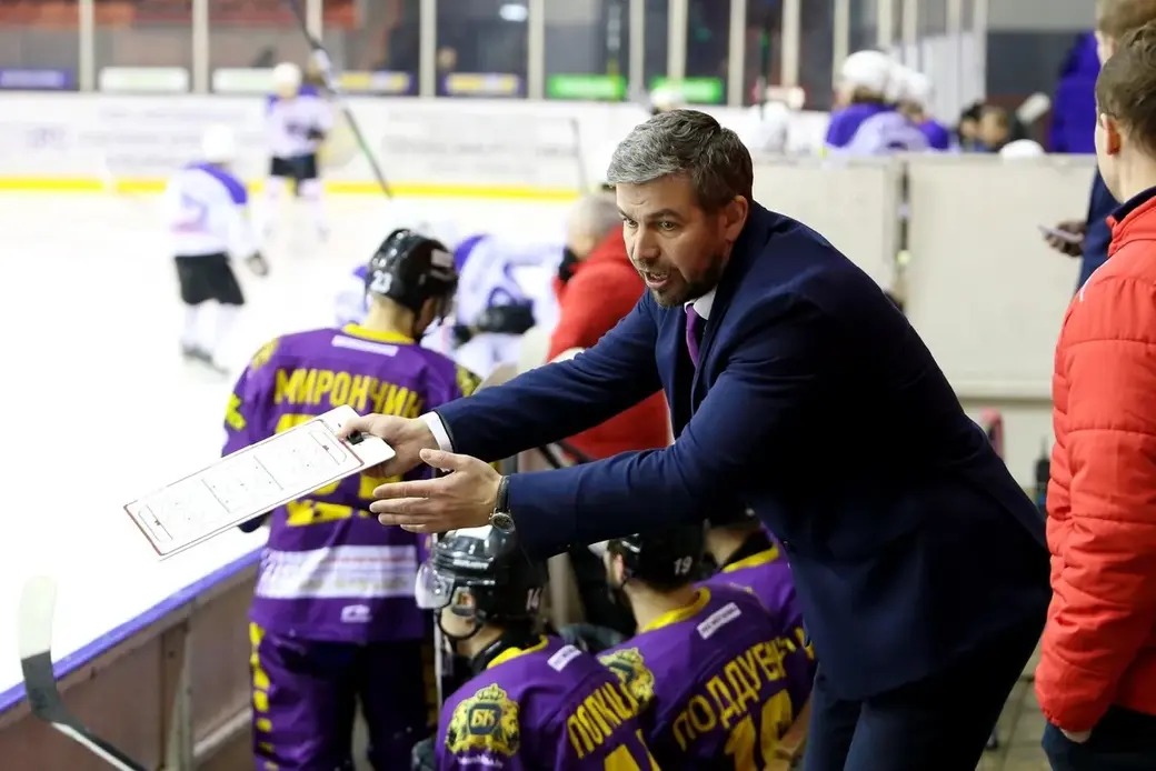 Могилевские хоккеисты в овертайме уступили брестчанам. 27.01.2022. Могилев