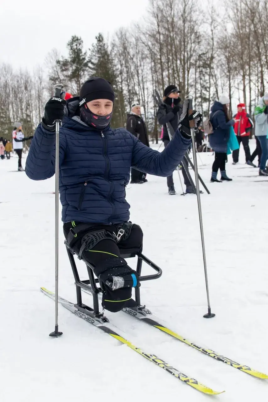 29.01.2022 г. Могилев, Печерский лесопарк. Спортивный праздник "Могилевская лыжня-2022"