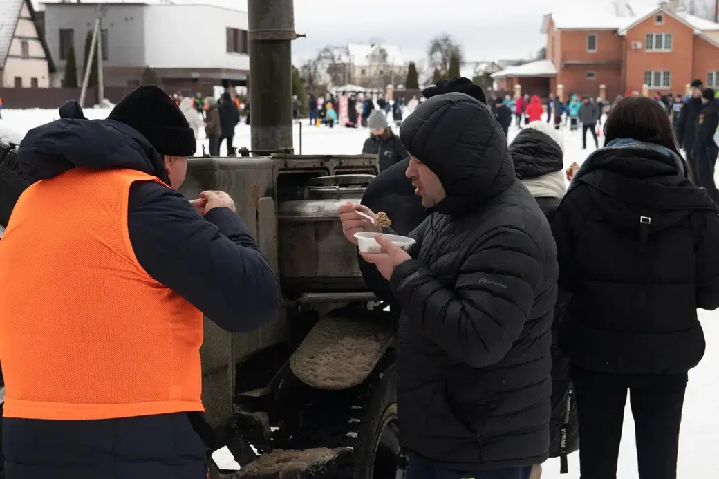 29.01.2022 г. Могилев, Печерский лесопарк. Спортивный праздник "Могилевская лыжня-2022"