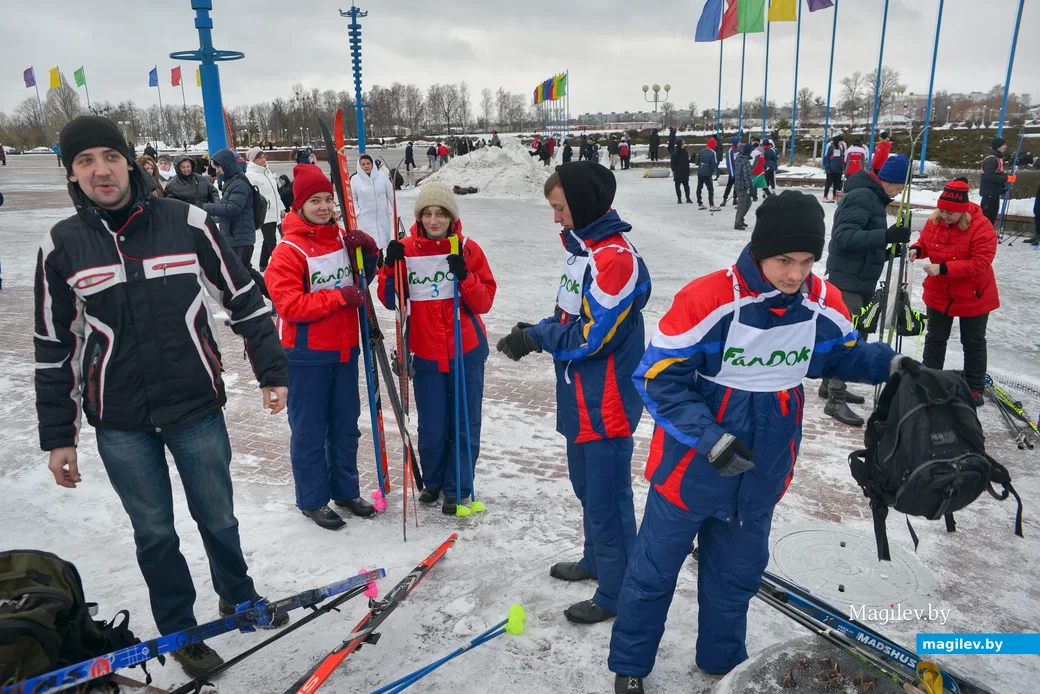29.01.2022. Бобруйск. Городской зимний спортивный праздник «Бобруйская лыжня - 2022»