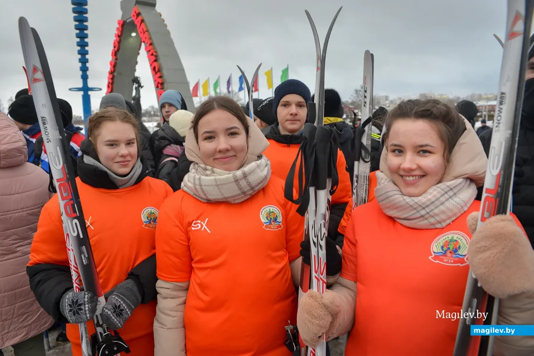 29.01.2022. Бобруйск. Городской зимний спортивный праздник «Бобруйская лыжня - 2022»