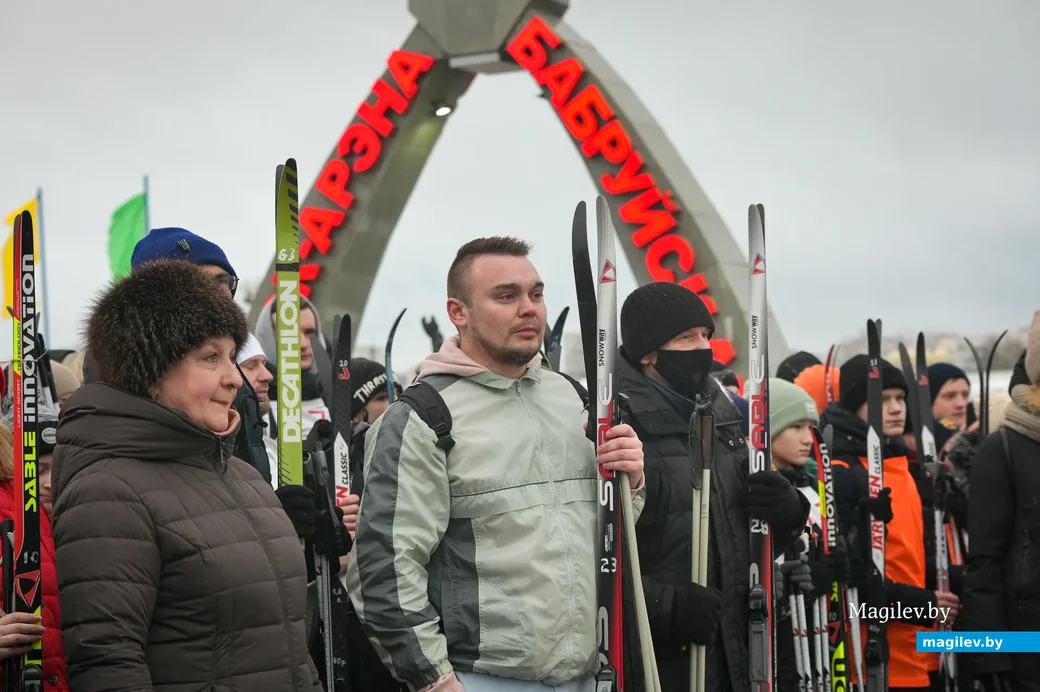 29.01.2022. Бобруйск. Городской зимний спортивный праздник «Бобруйская лыжня - 2022»