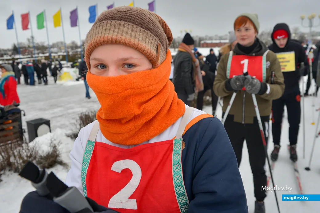 29.01.2022. Бобруйск. Городской зимний спортивный праздник «Бобруйская лыжня - 2022»