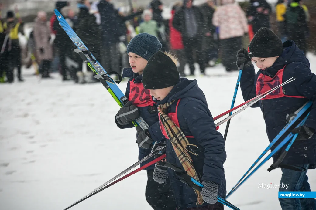 29.01.2022. Бобруйск. Городской зимний спортивный праздник «Бобруйская лыжня - 2022»