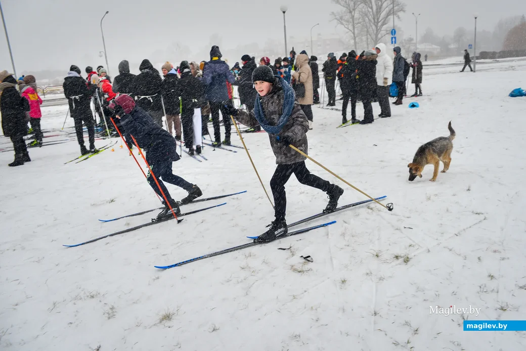 29.01.2022. Бобруйск. Городской зимний спортивный праздник «Бобруйская лыжня - 2022»