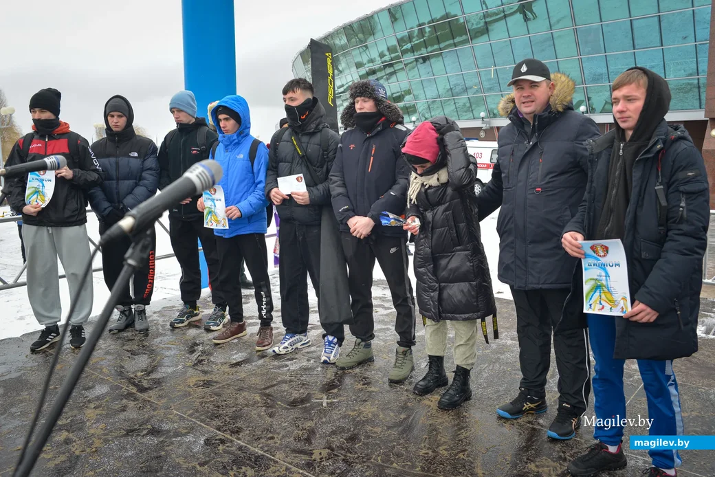 29.01.2022. Бобруйск. Городской зимний спортивный праздник «Бобруйская лыжня - 2022»