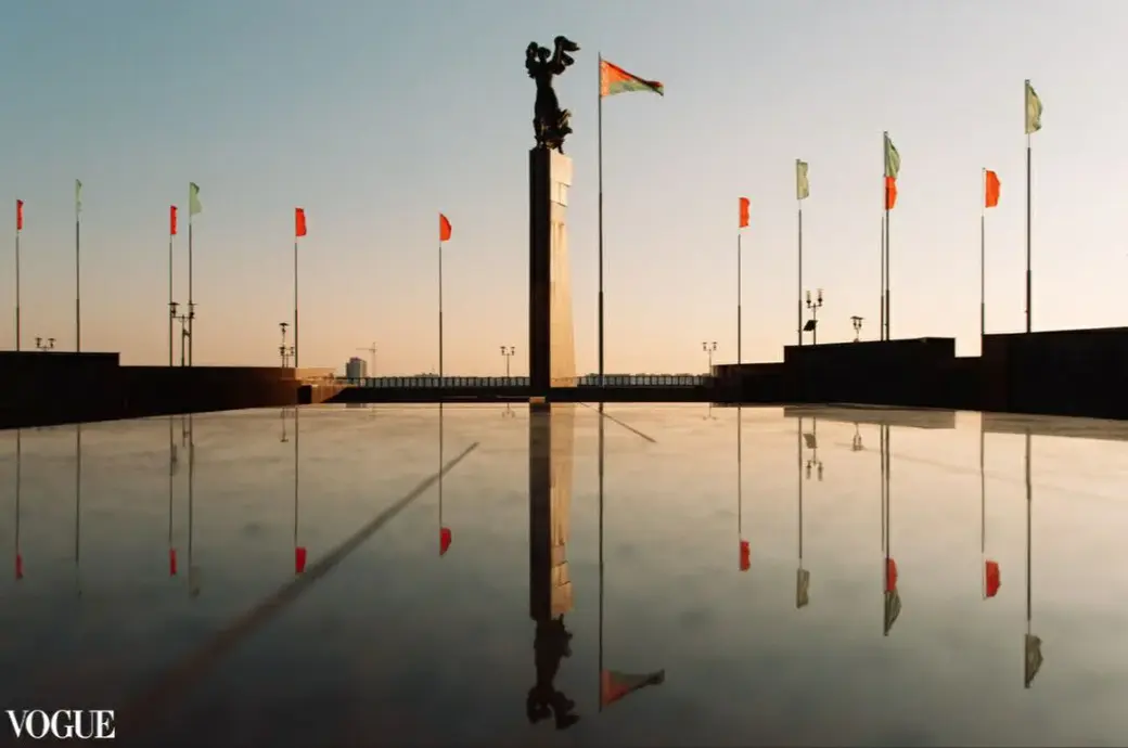 Фото площади Славы в Могилеве - первый снимок Татьяны Крапивиной, который взял PhotoVogue