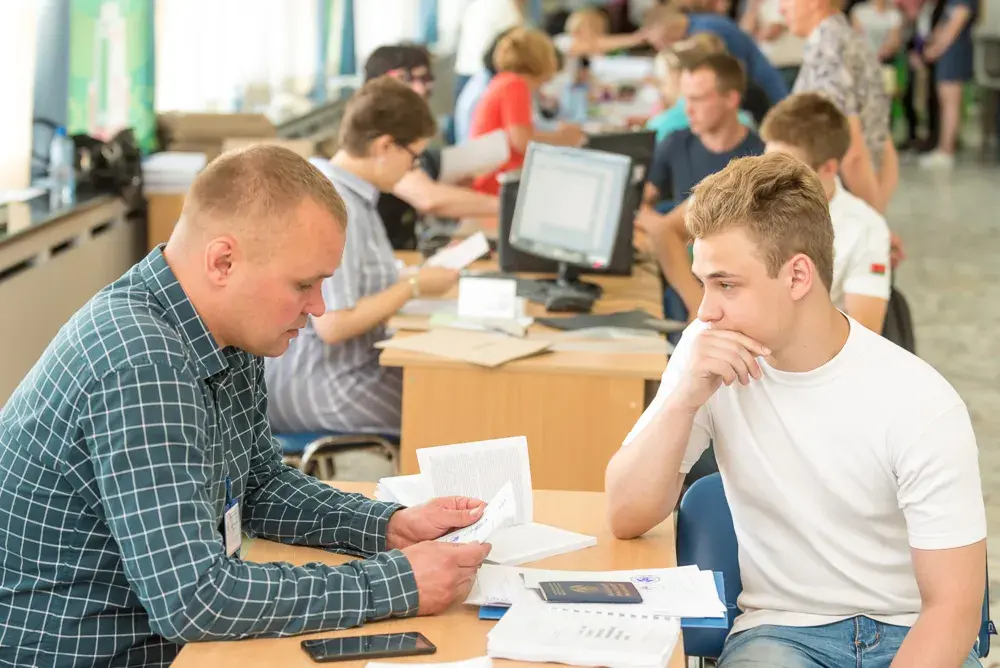 В Беларуси утверждены правила приема граждан для получения общего высшего и специального высшего образования.. Фото носит иллюстративный характер