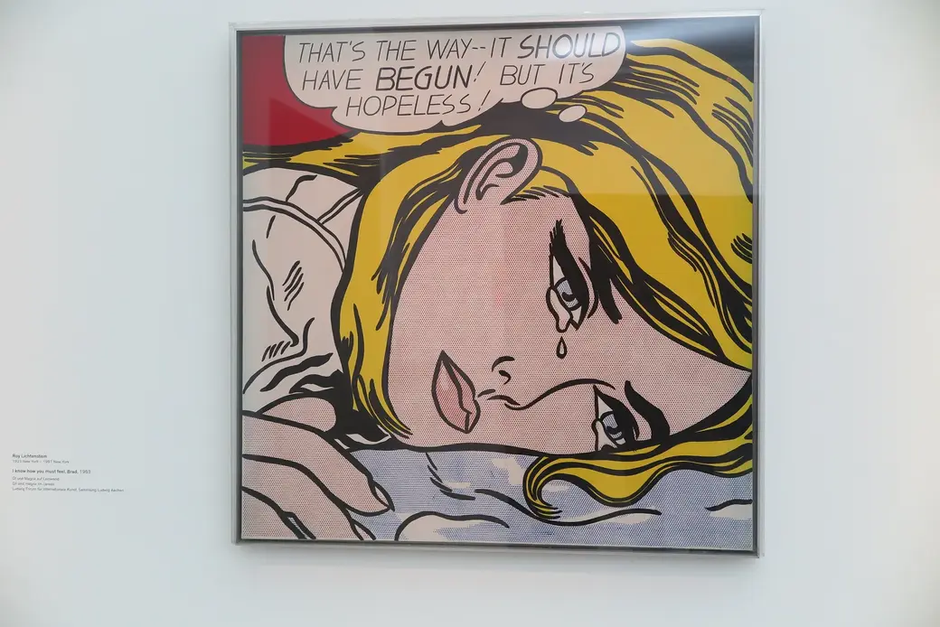 Наверняка вы видели картины Роя Фокс Лихтенштейна, просто не знали имя автора. Фото 2015 года